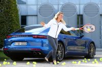 Encuentro de campeones. Porsche y Angelique Kerber