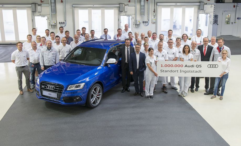 Audi celebra un millón de Audi Q5 producidos en Ingolstadt