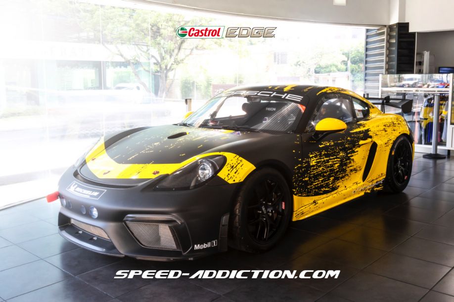 Llega para las pistas de Guatemala el 718 Cayman GT4 Clubsport