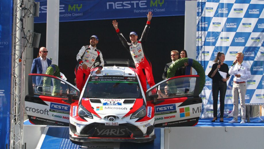 Gran triunfo de Esapekka Lappi y Toyota en el Rally de Finlandia