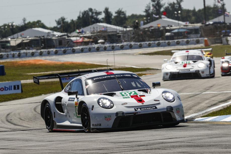 Porsche gana la categoría GTE-Pro de las 1000 Millas de Sebring