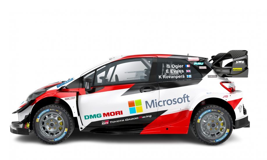 Toyota Gazoo Racing World Rally Team en el Tokyo Auto Salon para lanzar la temporada 2020 WRC