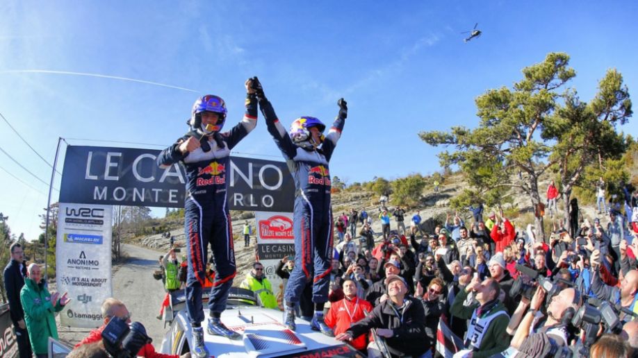 Sébastien Ogier y Ford dominan el Rally de Montecarlo