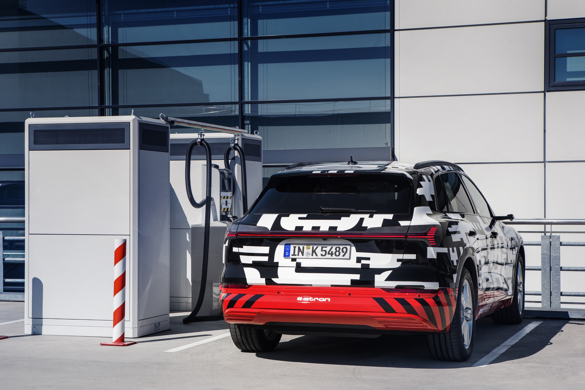Audi e tron prototype Charging medium