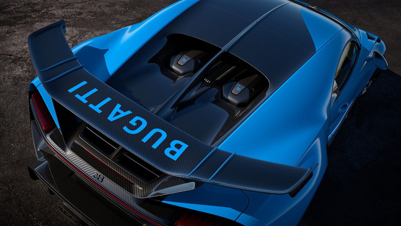 07 chiron pur sport wing