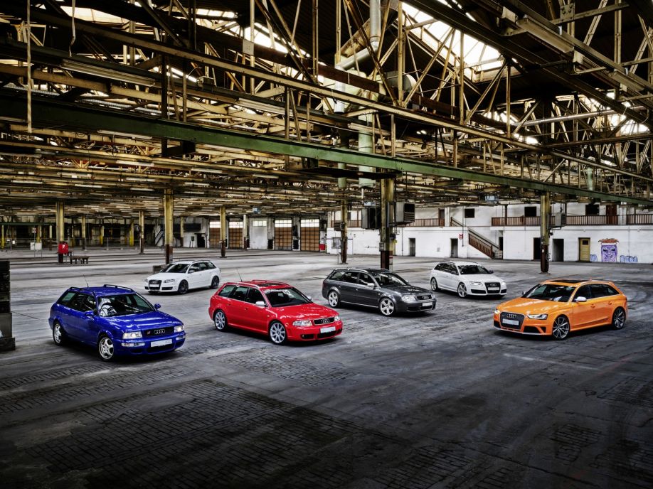 Audi Sport celebra 25 años de los modelos Audi RS