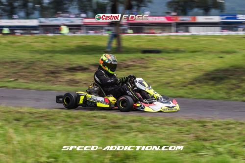 Ricardo Maldonado se luce en segunda fecha de karts