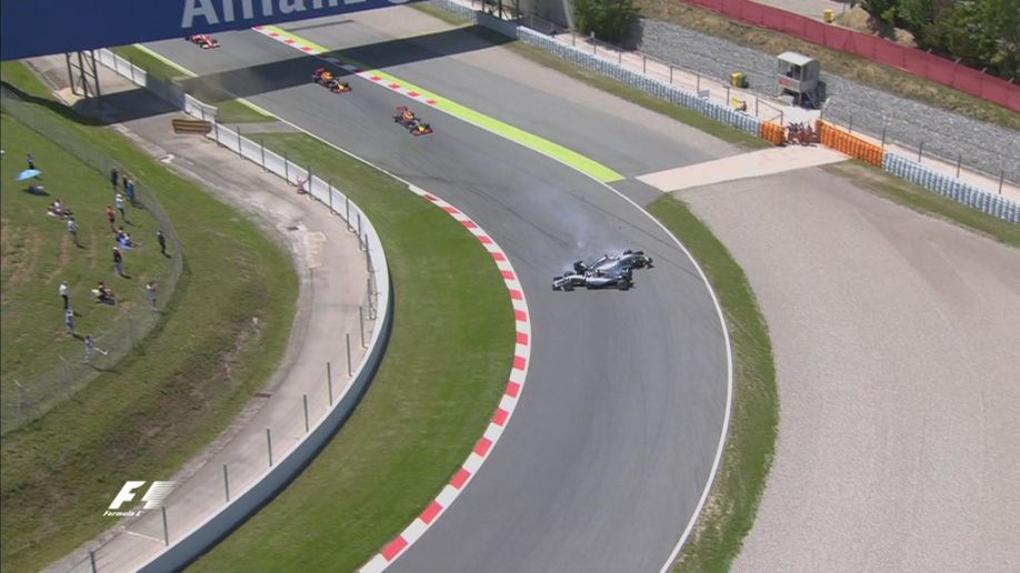 ¿Porqué no sancionaron a Rosberg y Hamilton por el incidente en el GP de España?