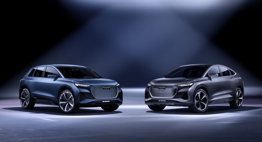 El Audi Q4 Sportback e-tron concept