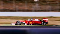 Sebastian Vettel volvió a sorprender en las pruebas de Barcelona.
