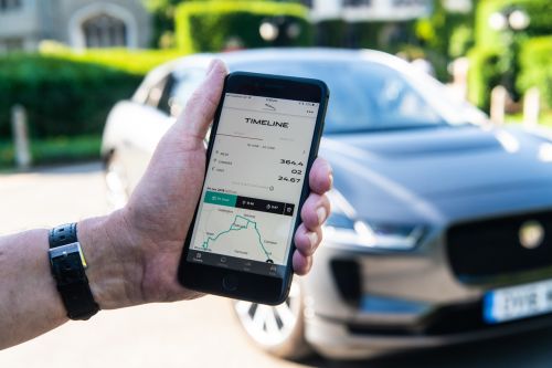 La aplicación GO-I-PACE pone al Jaguar eléctrico en el bolsilo
