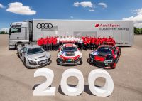 Audi produce el R8 LMS número 200
