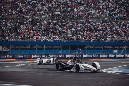 Histórico 1-2 del equipo TAG Heuer Porsche de Fórmula E