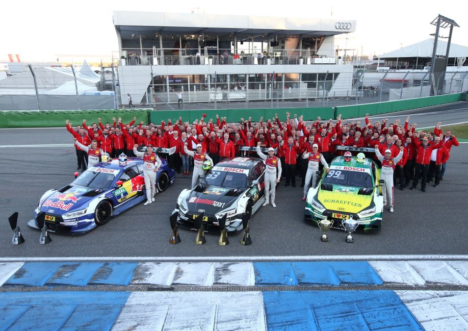 Final perfecto: Audi gana los tres títulos del serial DTM