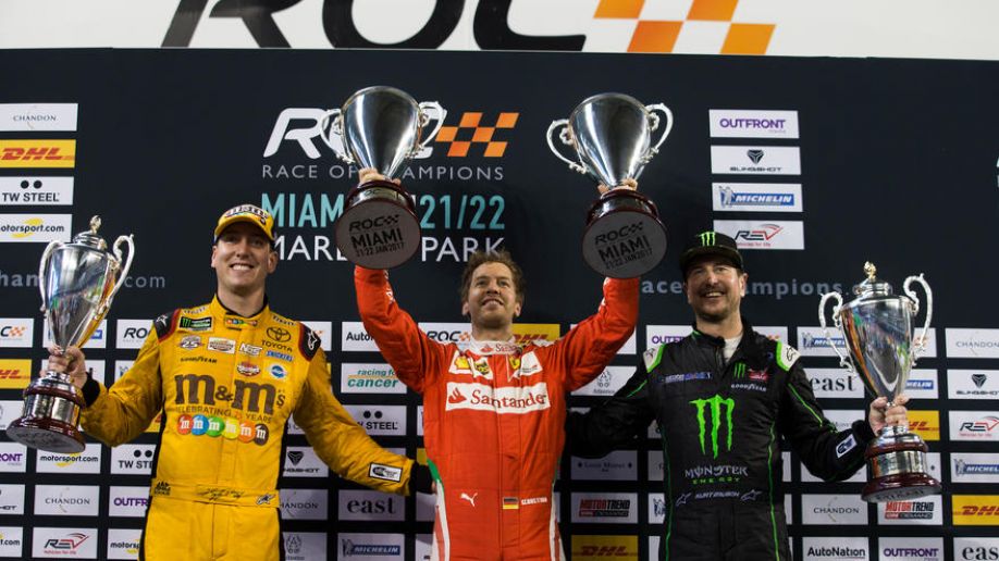 Sebastian Vettel clave para que Alemania gane la Race Of Champions