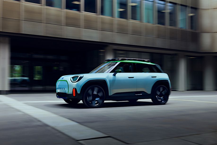 MINI Concept Aceman: el primer crossover totalmente eléctrico de la nueva familia MINI.