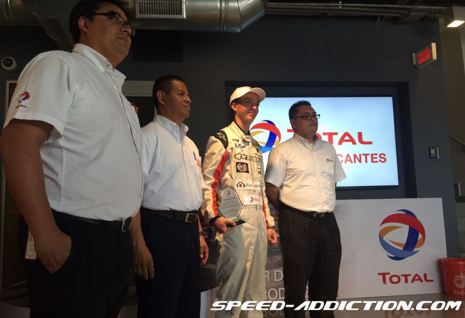 Lubriimport y Total anuncian apoyo para Ian Rodríguez