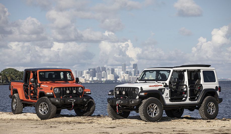 Jeep presenta los modelos Wrangler y Gladiator Edición Especial en el Salón de Miami