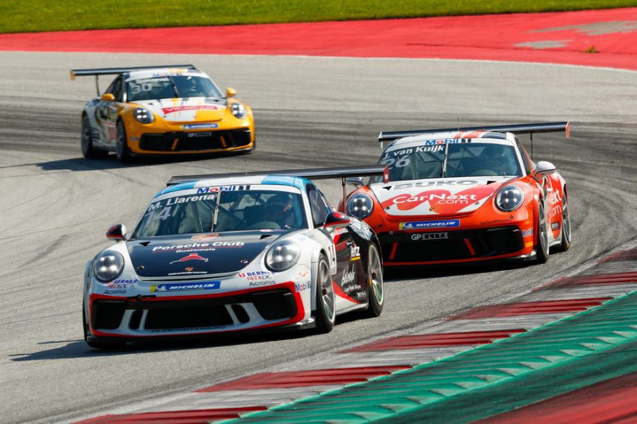 Guatemalteco Mateo Llarena, piloto más joven en la historia de la Porsche Mobil 1 Supercup