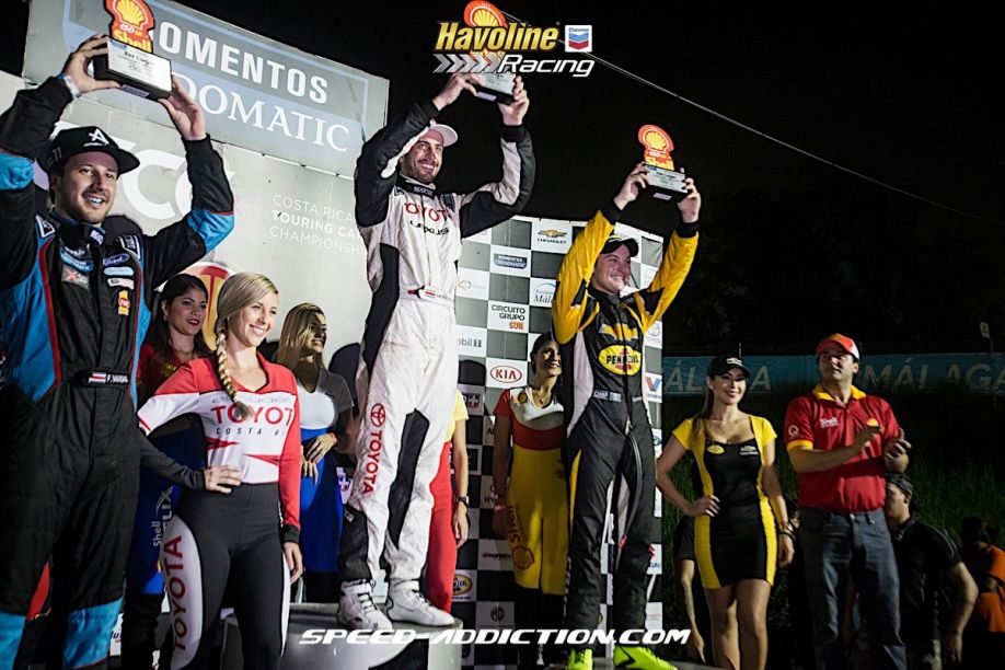 Andres Lush Saravia, segundo en tercera fecha del CTCC de Costa Rica