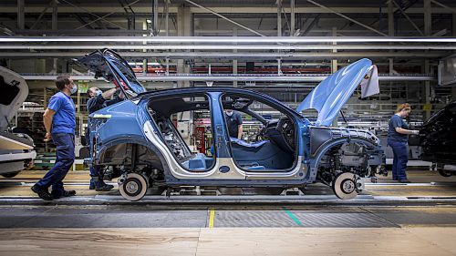 Volvo Cars inicia la producción de C40 Recharge en Gante, Bélgica