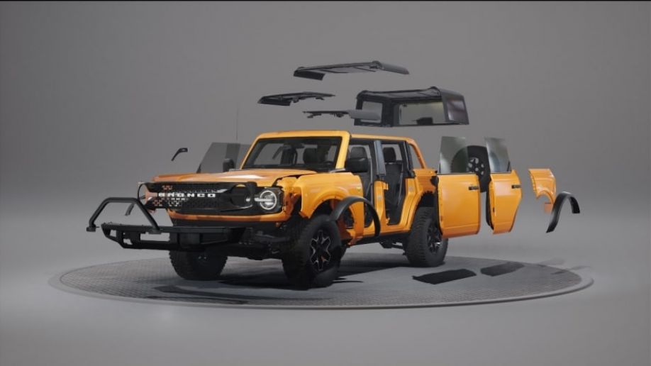 Como se diseño el nuevo Ford Bronco para una personalización sencilla e ilimitada