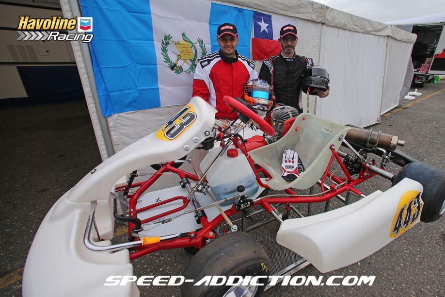Glover y Kattan van al mundial de kartismo