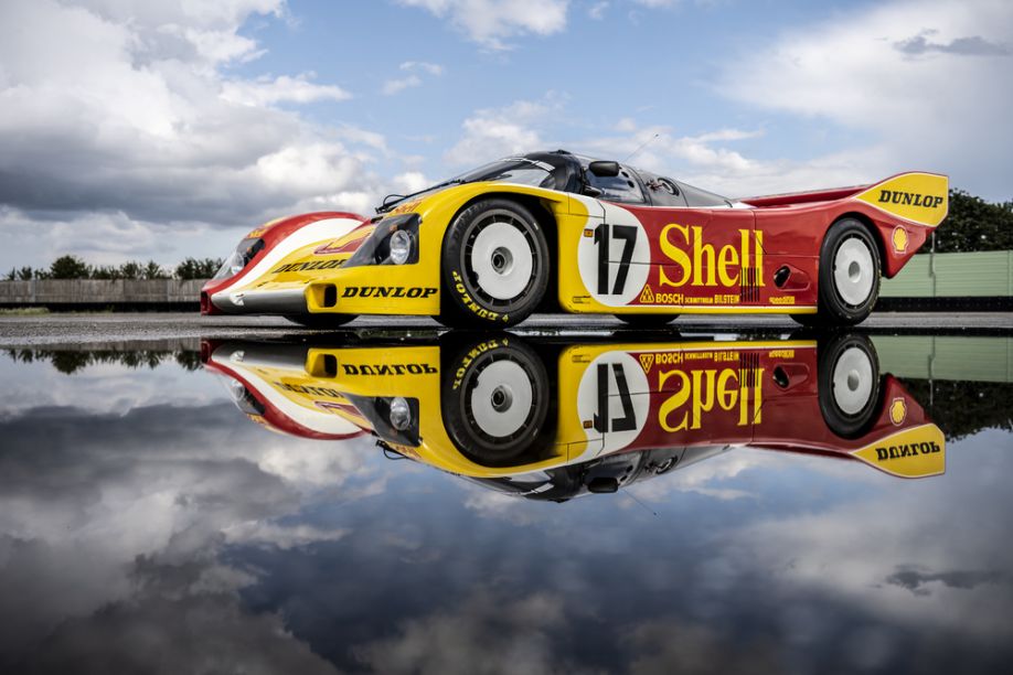 Legendario Porsche 962 C fue restaurado hasta el último detalle