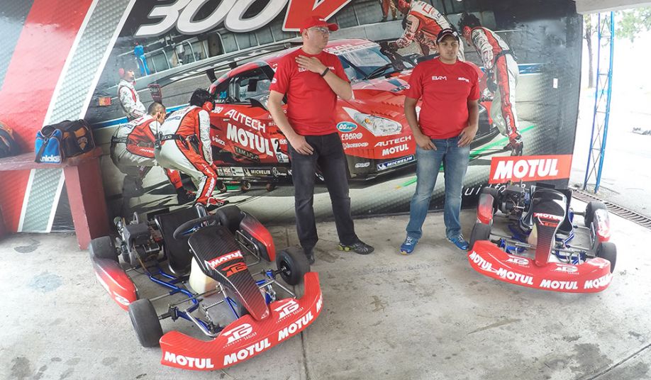 Juan Pablo Glover presenta el "JP Glover Racing Academy"