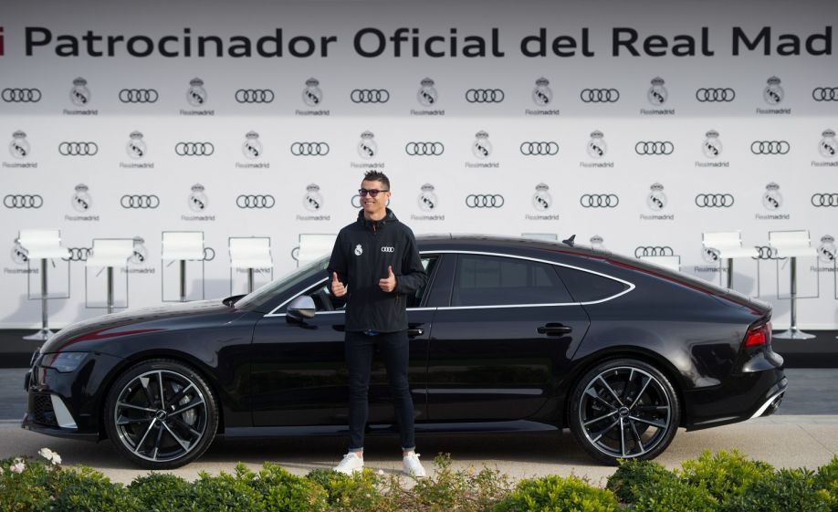 Audi entrega nuevos autos a las estrellas del Real Madrid