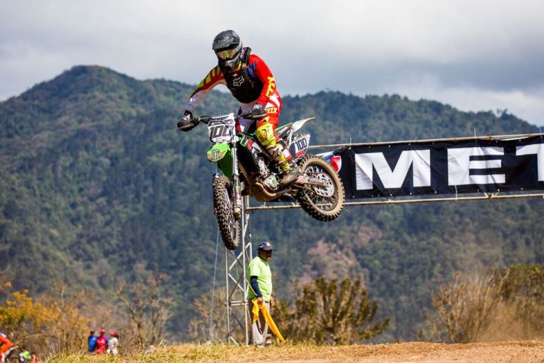 Rafael Guillén, del equipo Kawasaki
