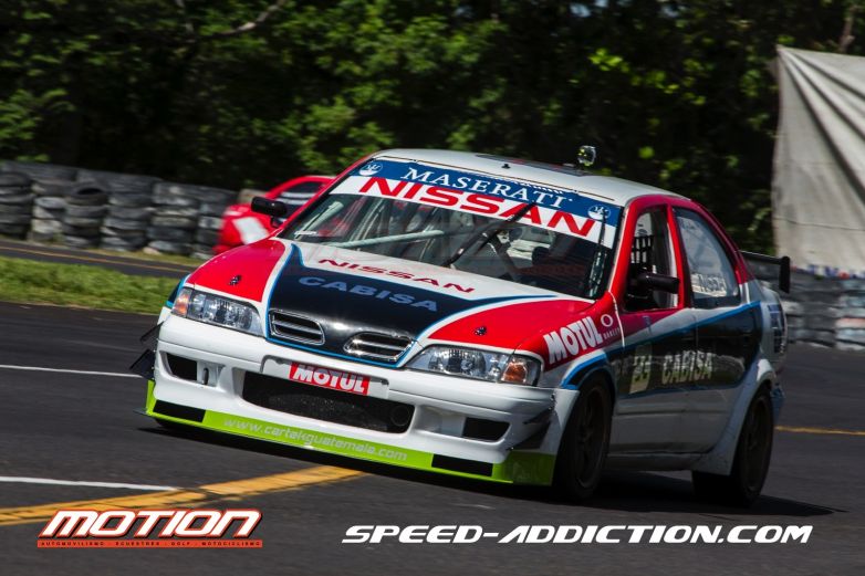 Luis Murga fue el ganador de la fecha en su Nissan.