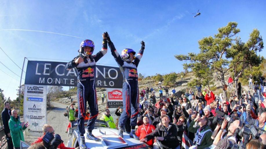 Sébastien Ogier y Ford dominan el Rally de Montecarlo