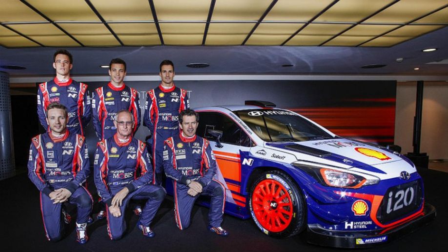 Hyundai presenta su espectacular i20 para el WRC